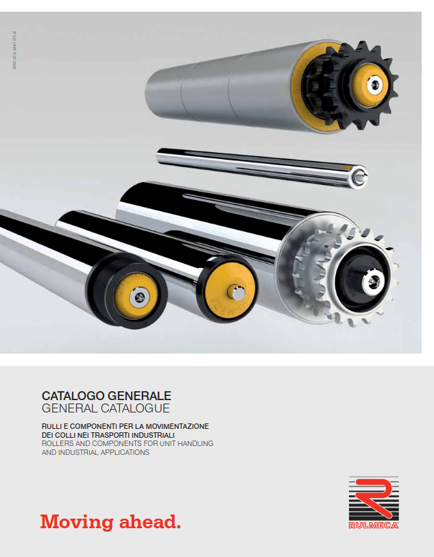 Catalog for unit handling rollers RULMECA eng